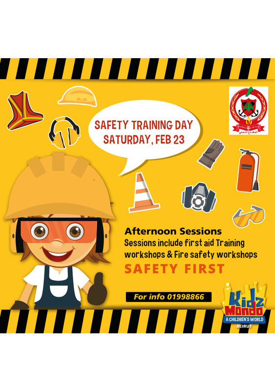 Safety Day Training at KidzMondo